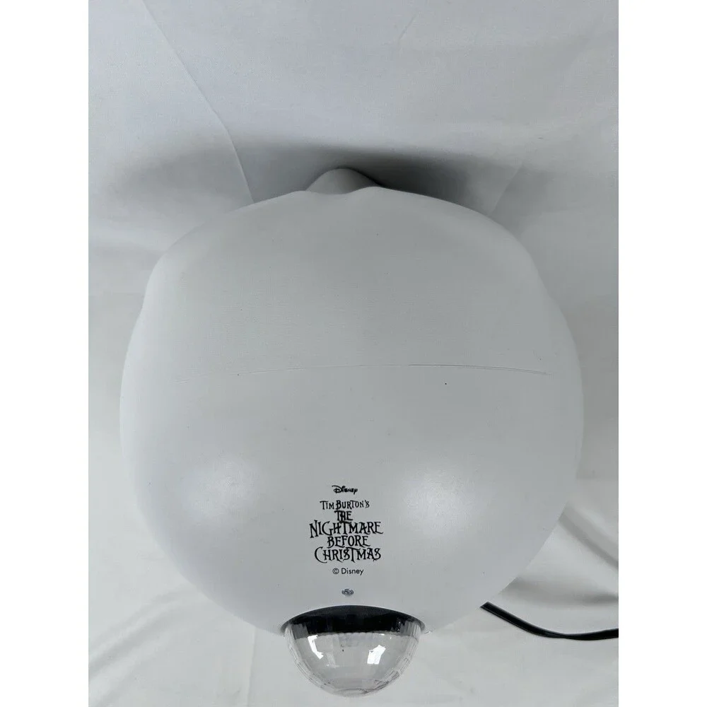 Disney Jack Skellington Head Light Up Nightmare Before Christmas Gemmy Rare